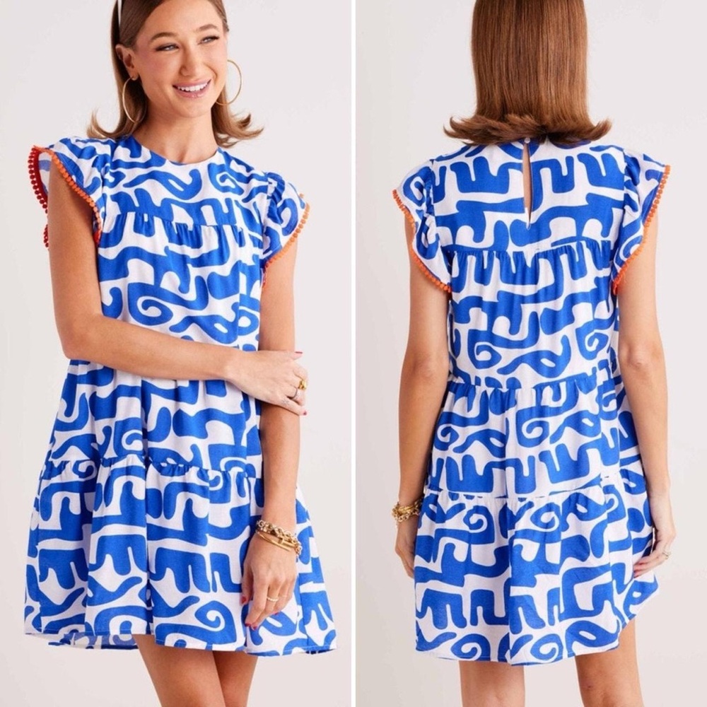 THML Geometric Dress Small